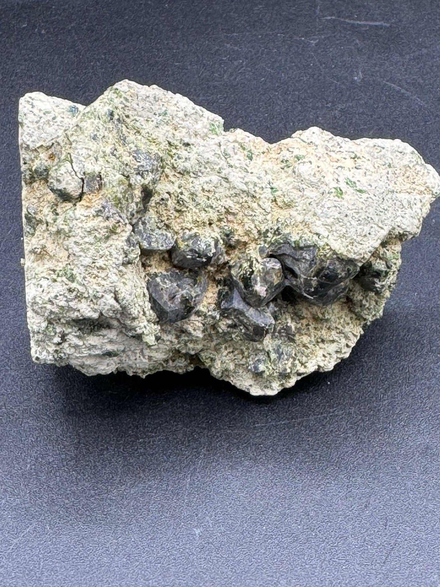Green Garnet Specimen - 262g