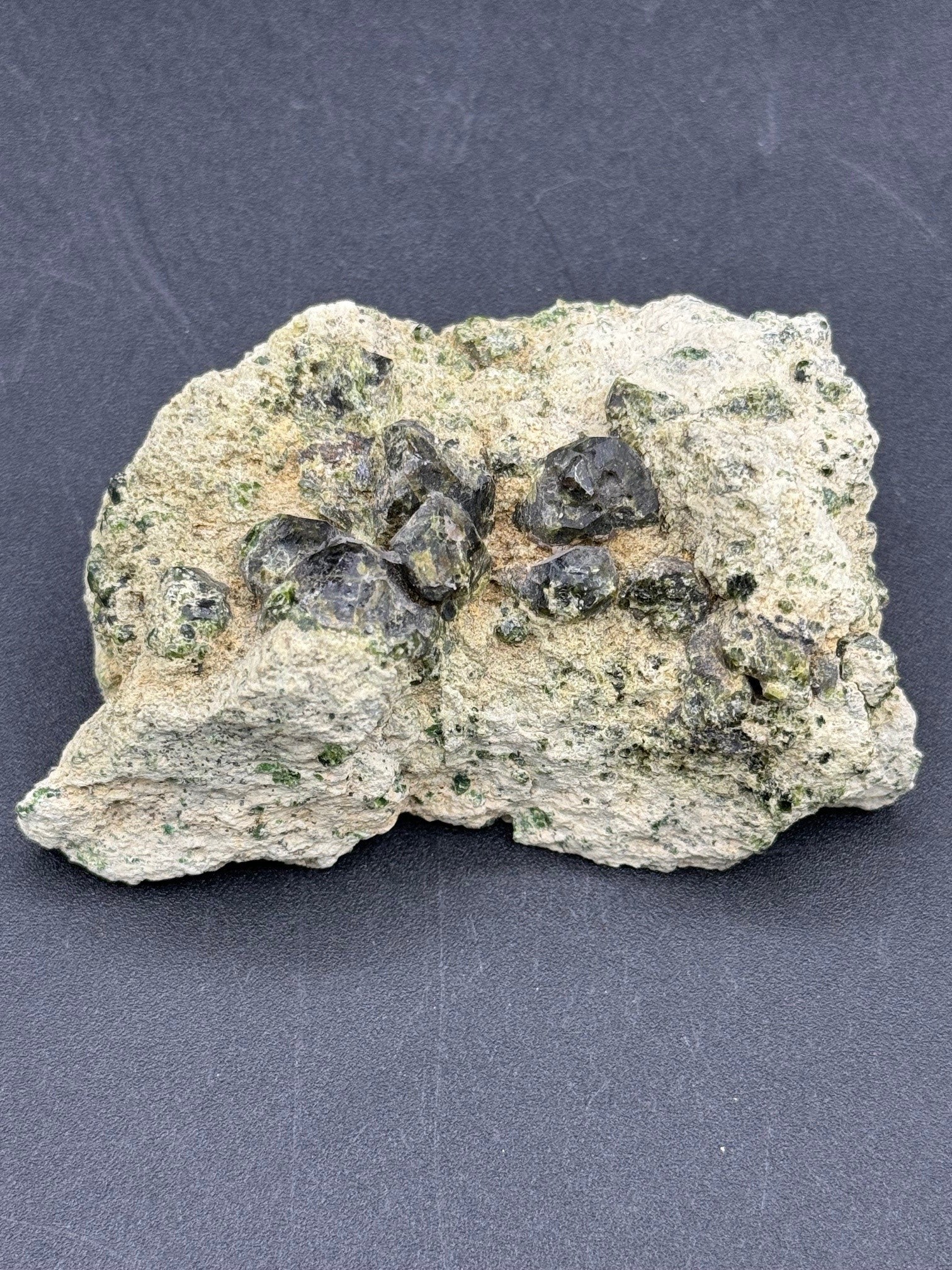 Green Garnet Specimen - 262g