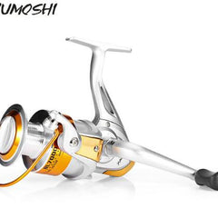 YUMOSHI 12BB 5.5:1 Lightweight Metal Spinning Fishing Reel