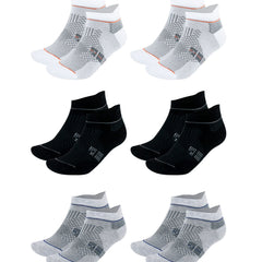 Men's & Women's Bamboo Ankle Socks 6-Pack