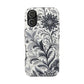 Floral Tough Phone Cases, Durable Phone Cover, Stylish Floral Design, Gift for Her, Trendy Tech Accessories, Birthday Present