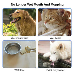 Floating Tray No Spill Pet Water Bowl