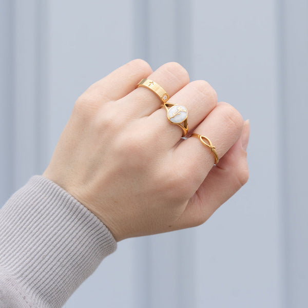 Jesus Fish Ring