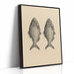 Two Fish Vintage Loaves and Fishes Symbol