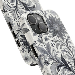 Floral Tough Phone Cases, Durable Phone Cover, Stylish Floral Design, Gift for Her, Trendy Tech Accessories, Birthday Present