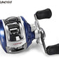 YUMOSHI Left / Right Hand 12+1BB 6.3:1 Bait Casting Fishing Reel Magnetic Brake Water Drop Wheel Coil
