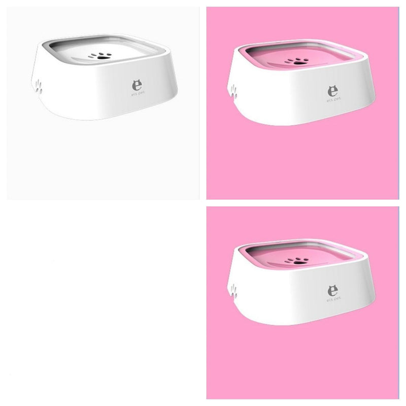 Floating Tray No Spill Pet Water Bowl