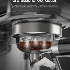 HiBREW 20Bar Semi Automatic Espresso Coffee Machine Temperature Adjustable Cold/Hot Super Slim Coffee Maker Cappuccino H10B