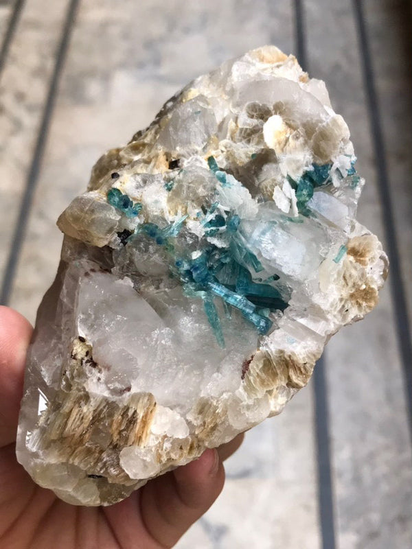 Blue Indicolite Tourmaline - 688g