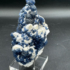 Fluorite and Candle Quartz - 509g