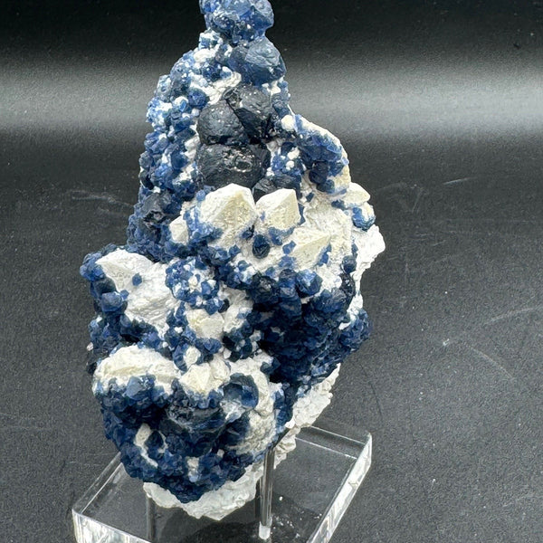 Fluorite and Candle Quartz - 509g