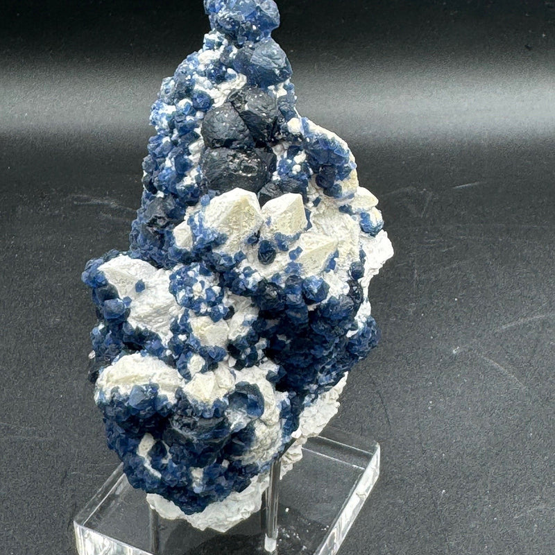 Fluorite and Candle Quartz - 509g