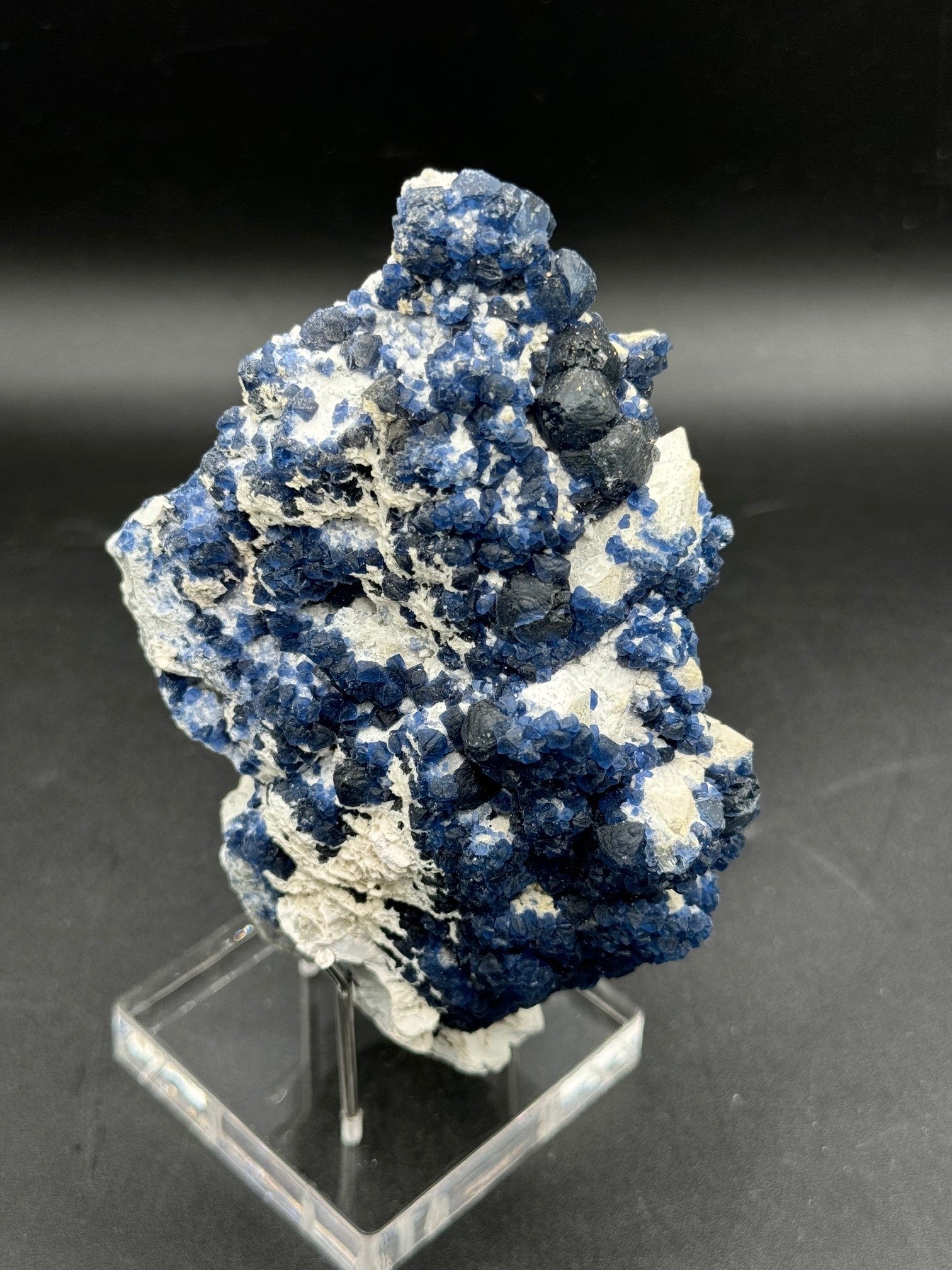 Fluorite and Candle Quartz - 509g