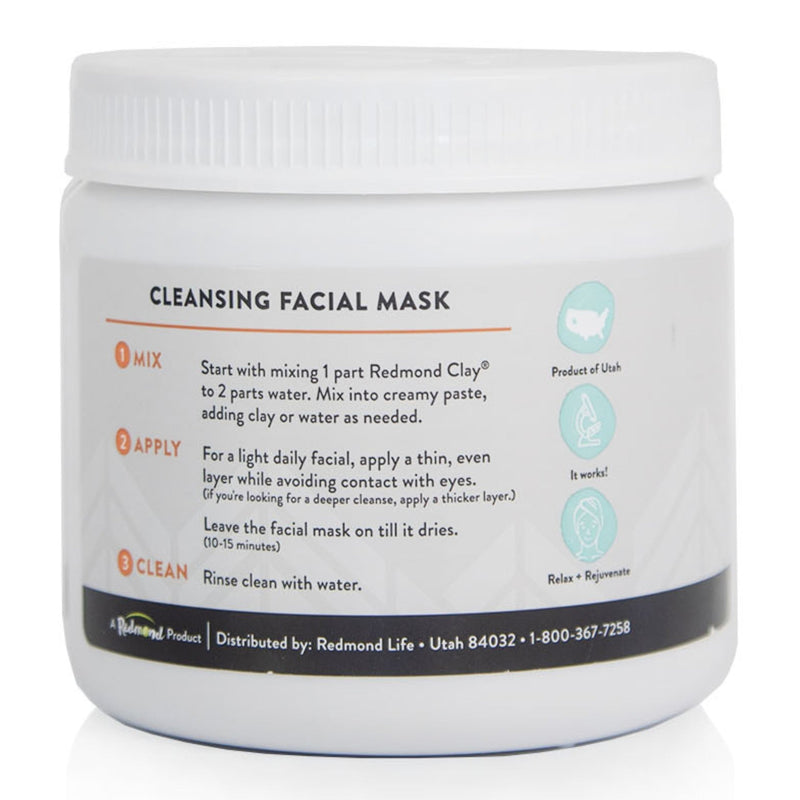 Redmond Ready-to-mix Bentonite Clay 10 oz Jar