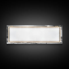 Beach Fishing, Ocean Waves, Rod and Reel, Framed Canvas Print, Coastal Living Wall Art, Minimalist Nautical Decor, Beach House Aesthetic