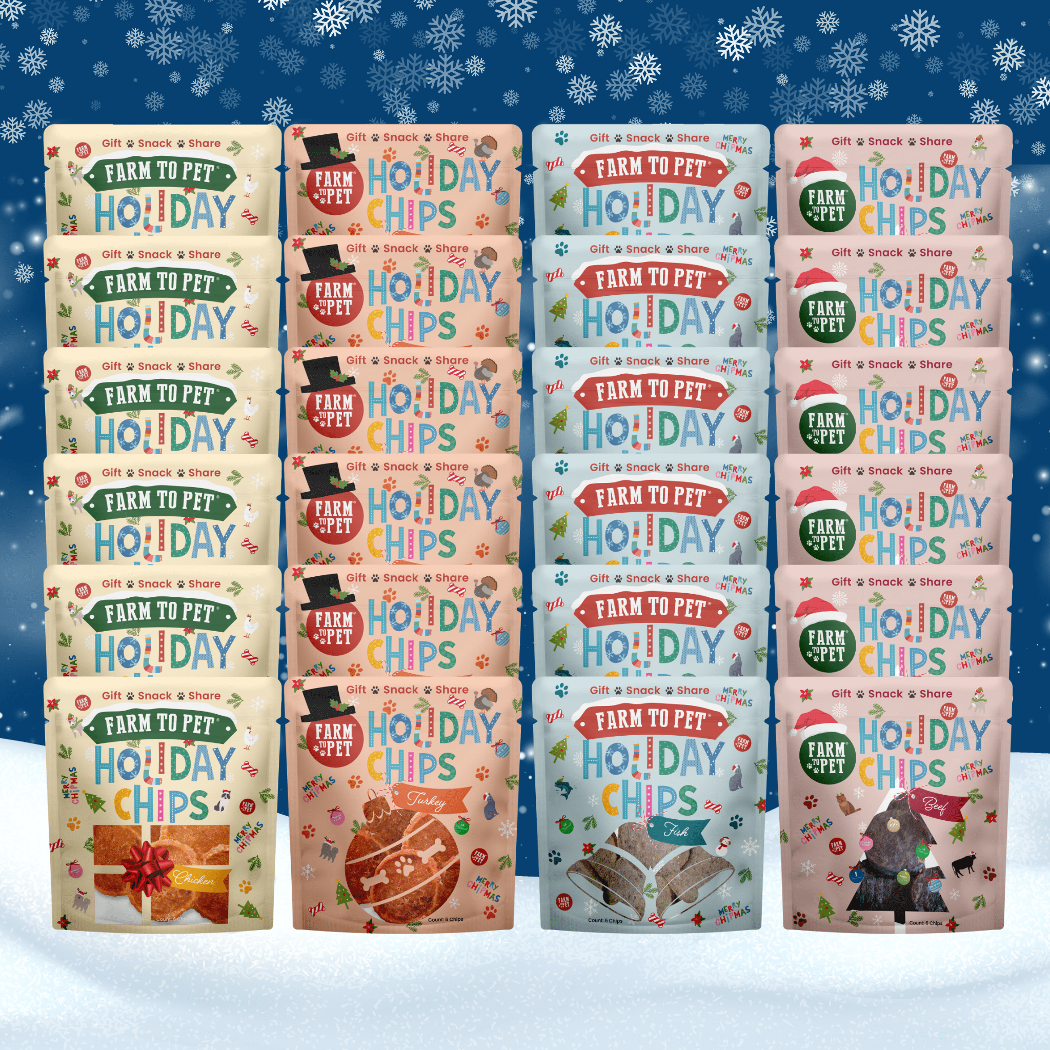 Snack Stuffers Mini Dog Treat Bags