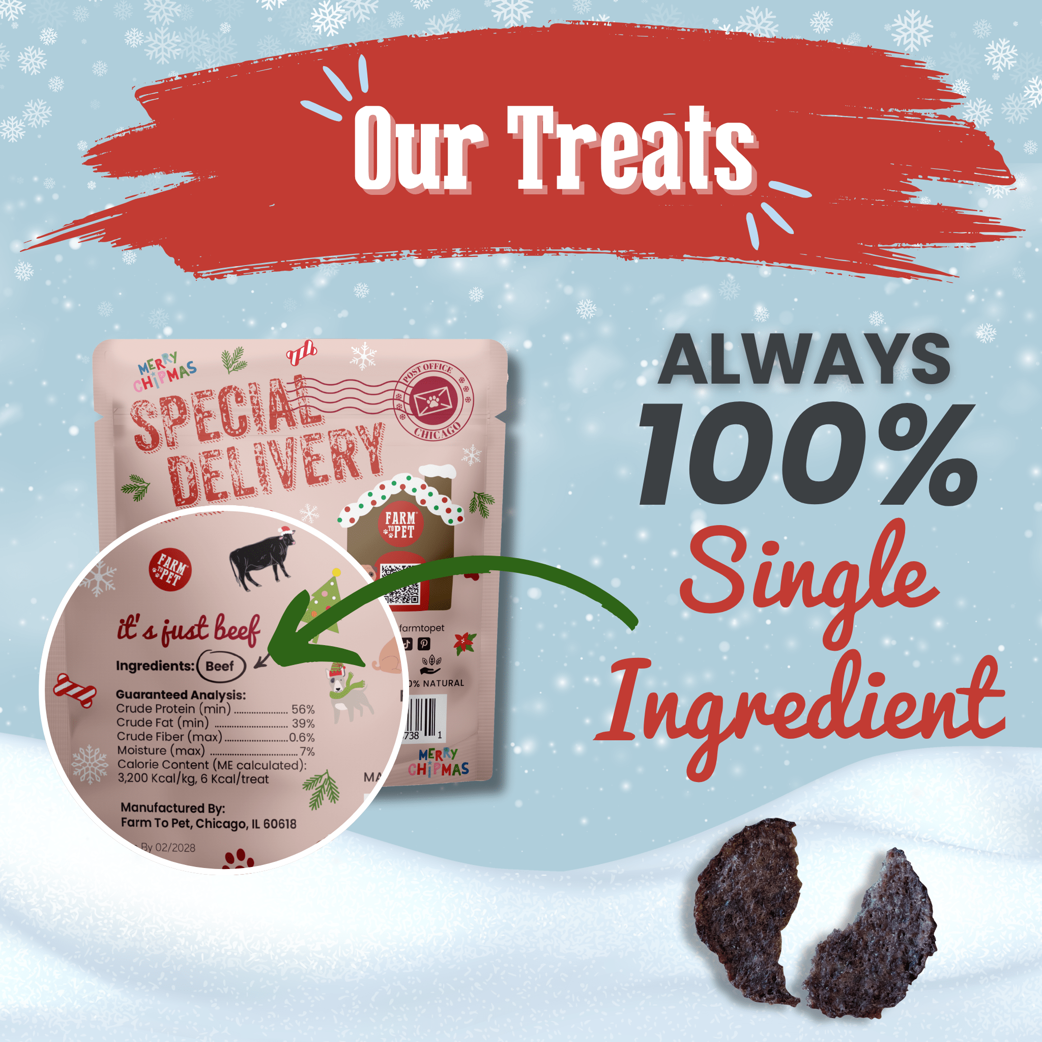 Snack Stuffers Mini Dog Treat Bags