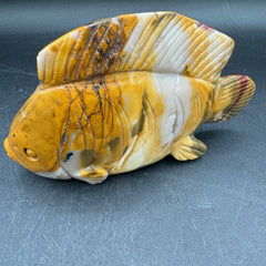 Agate Fish Carving - 325g