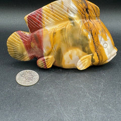 Agate Fish Carving - 325g