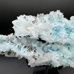 Gibbsite, Quartz and Pyrite Specimen - 718g