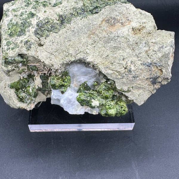 Green Garnet Specimen - 1285g