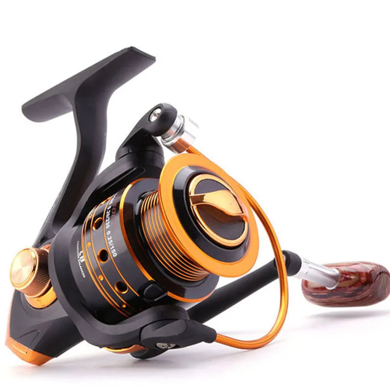 Fishing Reels 13+1BB 5.5:1 Full Metal for fish feeder baitcasting reel spinning reels for rod