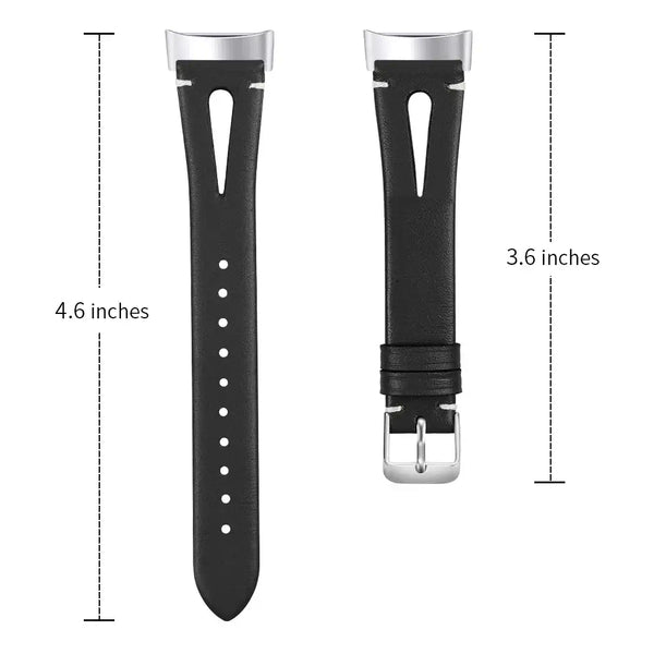 Fitbit Charge 5 6 Leather Band - Stylish Durable Accessory