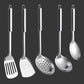 Konco Kitchenware Cooking Utensils Set Stainless Steel Cookware Colander Spoon Spatula Shovel Turner Cooking Tools