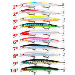 Minnow Fishing Lure Weights 14.5g Long Throw Bait Fish Isca Artificial Fishing Lures 2019 Bass Lure Pesca Fish Bait Wobbler