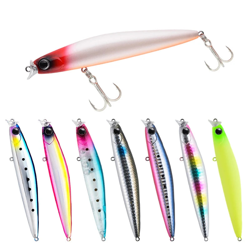 Fishing lure 1pcs Topwater Minnow 11cm 17g wobblers Pike Sea Spinning Artificial hard Bait swimbait Jerkbait carp Fishing Pesca