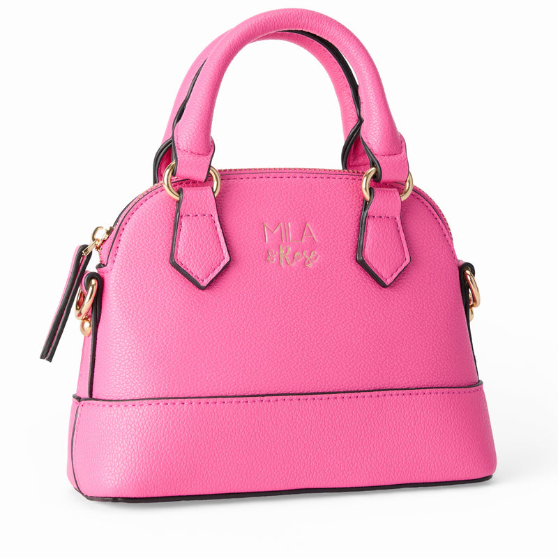 Hot Pink Girl's Crossbody Purse