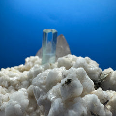 Aquamarine and Quartz Specimen - 239g