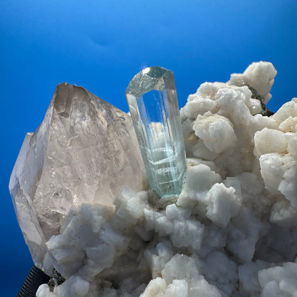 Aquamarine and Quartz Specimen - 239g
