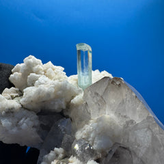 Aquamarine and Quartz Specimen - 239g