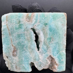 Blue Aragonite Freeform Cube - 210g