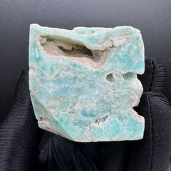 Blue Aragonite Freeform Cube - 210g
