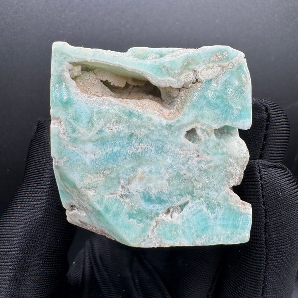 Blue Aragonite Freeform Cube - 210g