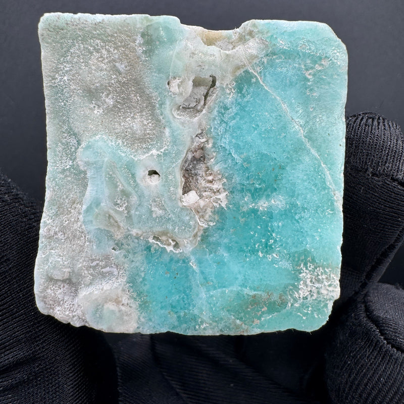 Blue Aragonite Freeform Cube - 210g