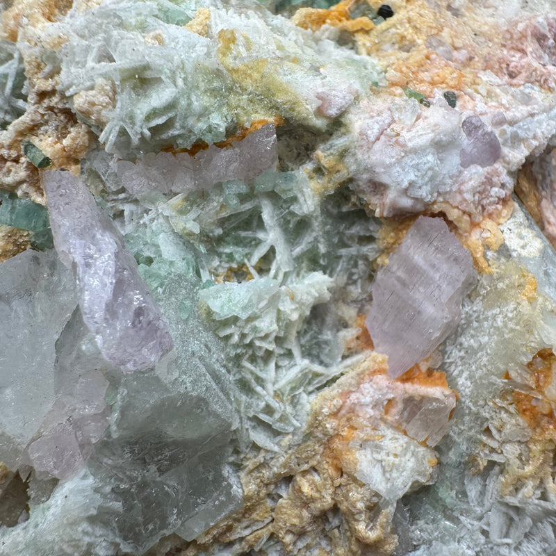 Tourmaline and Kunzite Specimen -  Appx 12kg
