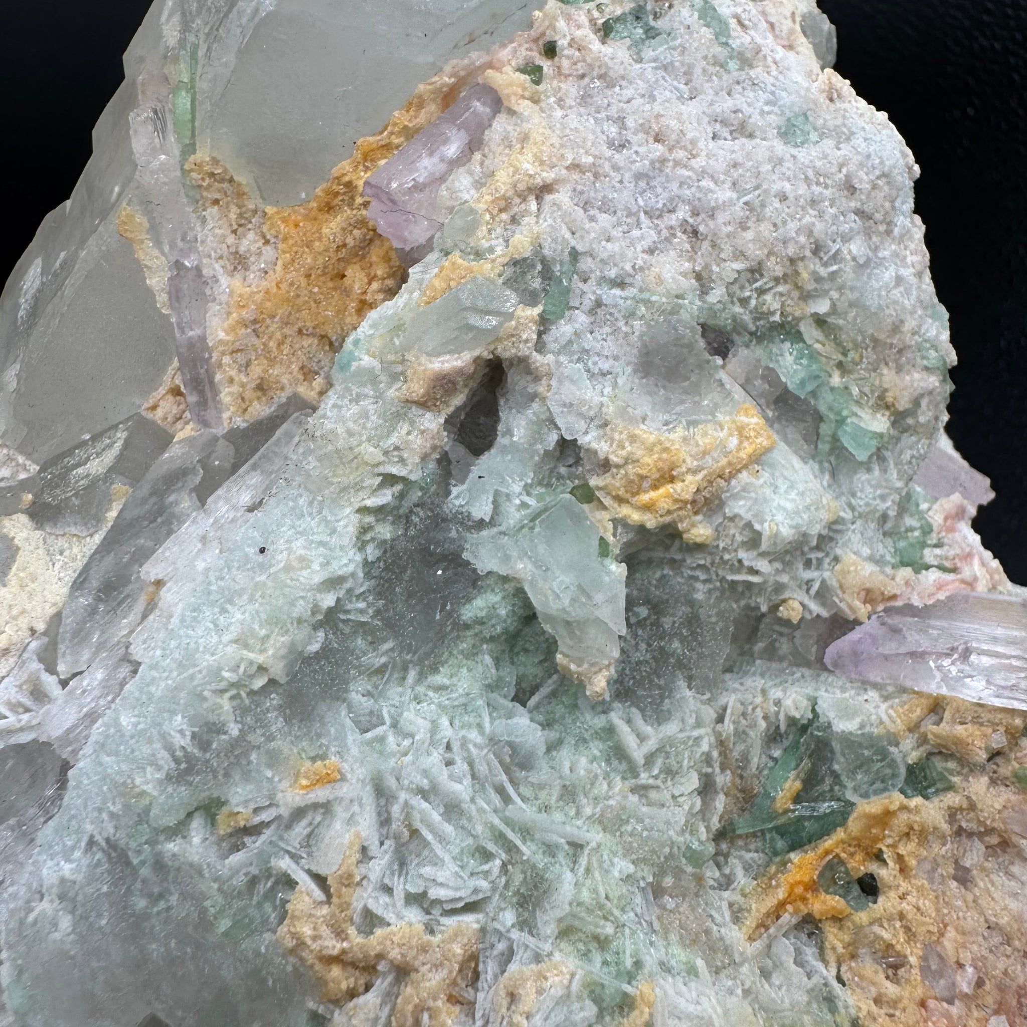 Tourmaline and Kunzite Specimen -  Appx 12kg