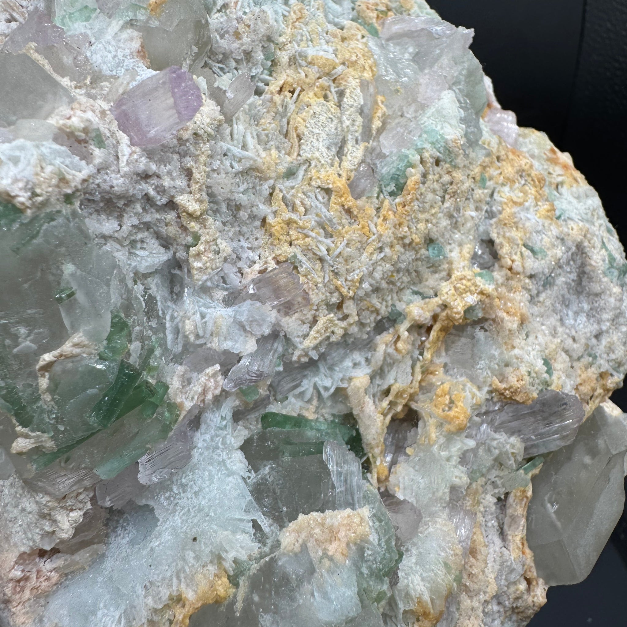 Tourmaline and Kunzite Specimen -  Appx 12kg
