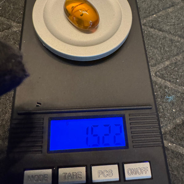 Amber Cabochon - 1.526g