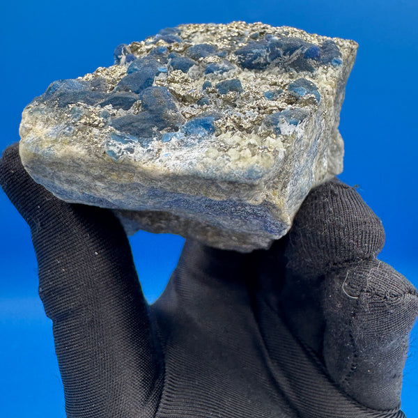 Afghanite nd Pyrite Specimen - 333g