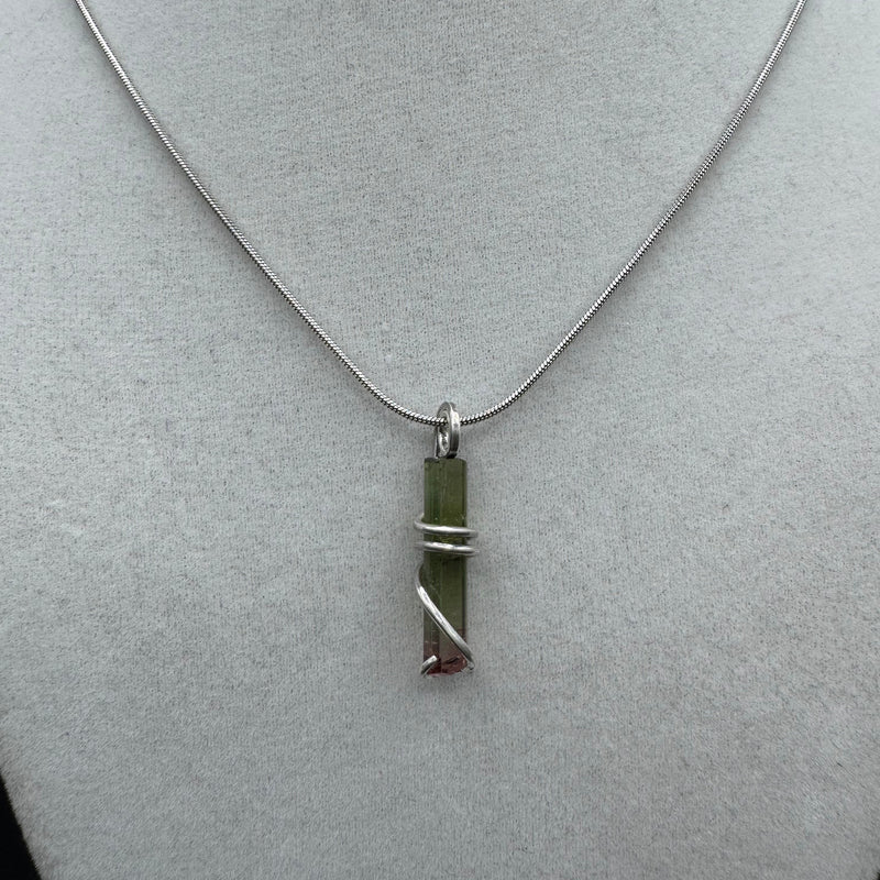 Watermelon Tourmaline Pendant