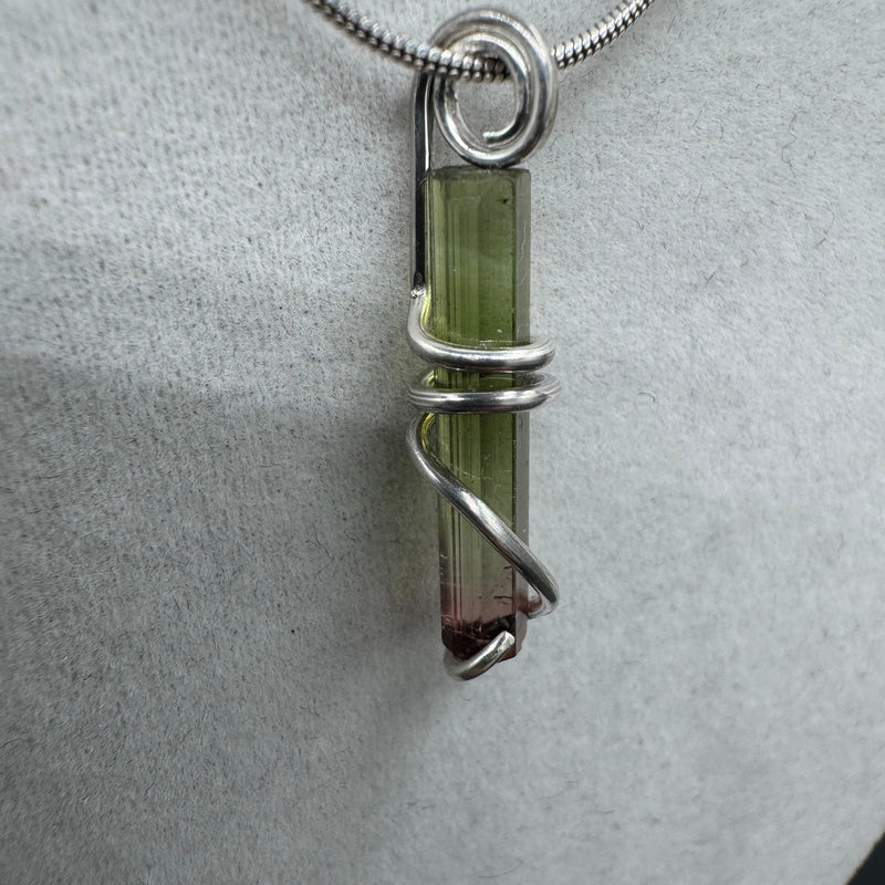 Watermelon Tourmaline Pendant