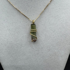 Watermelon Tourmaline Pendant