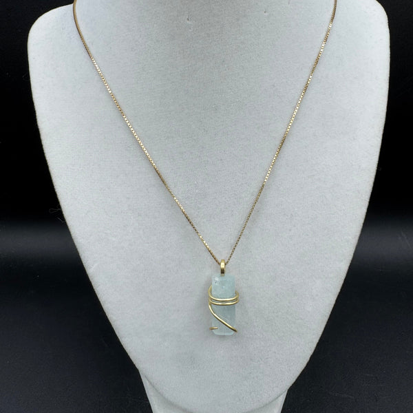 Aquamarine Pendant - 5.594g