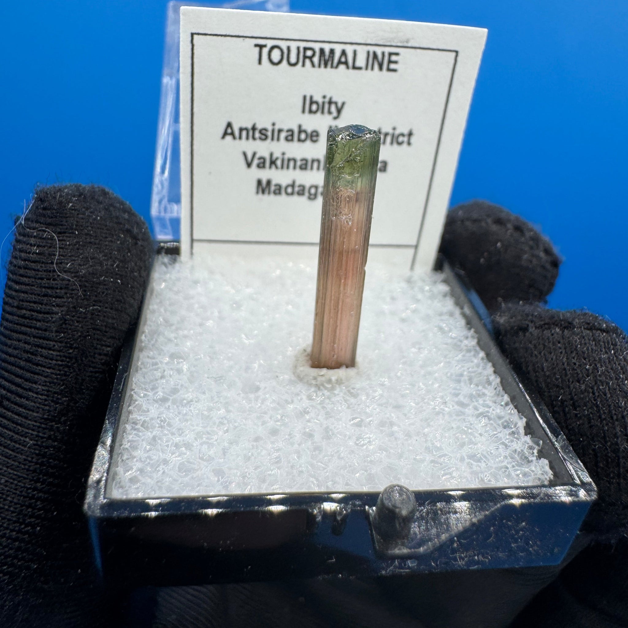 Watermelon Tourmaline Crystal - 1gm