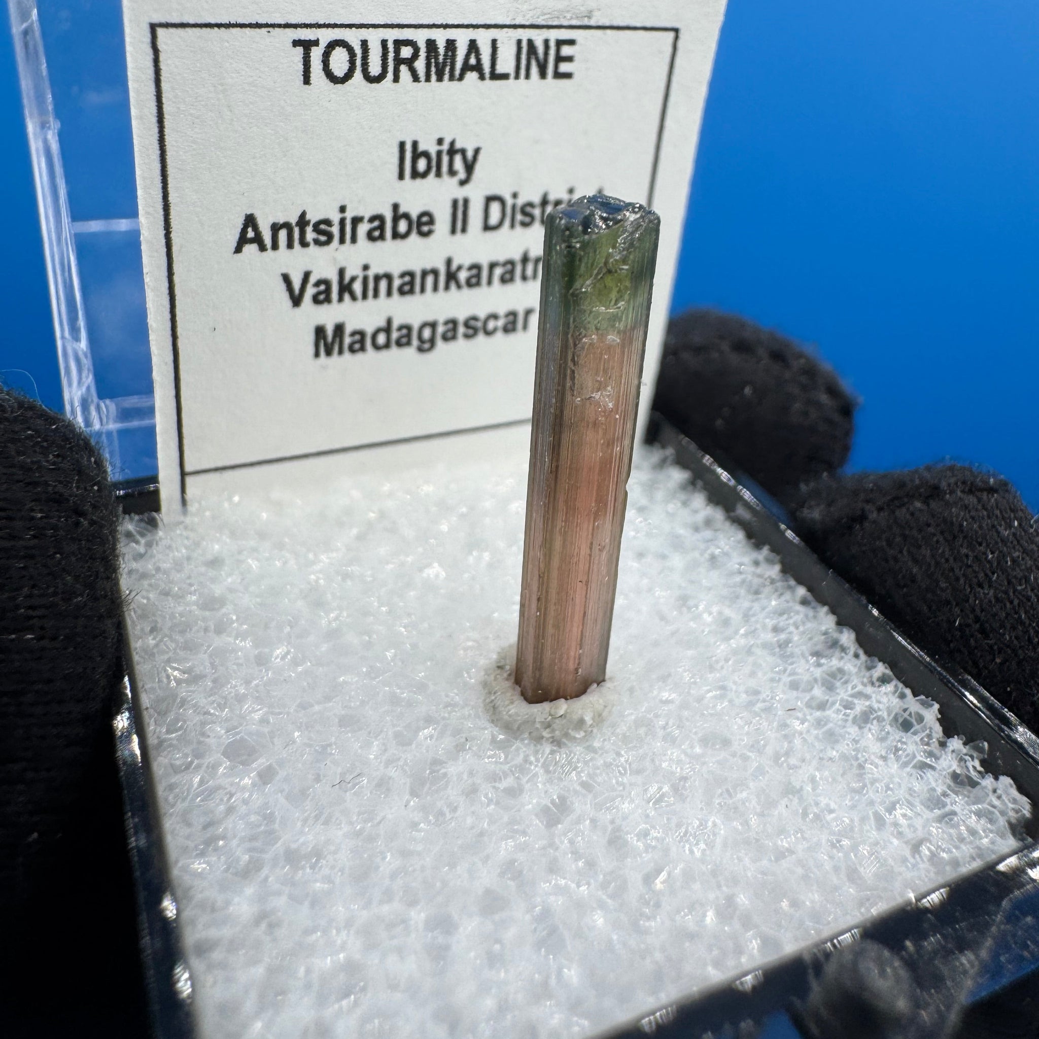 Watermelon Tourmaline Crystal - 1gm