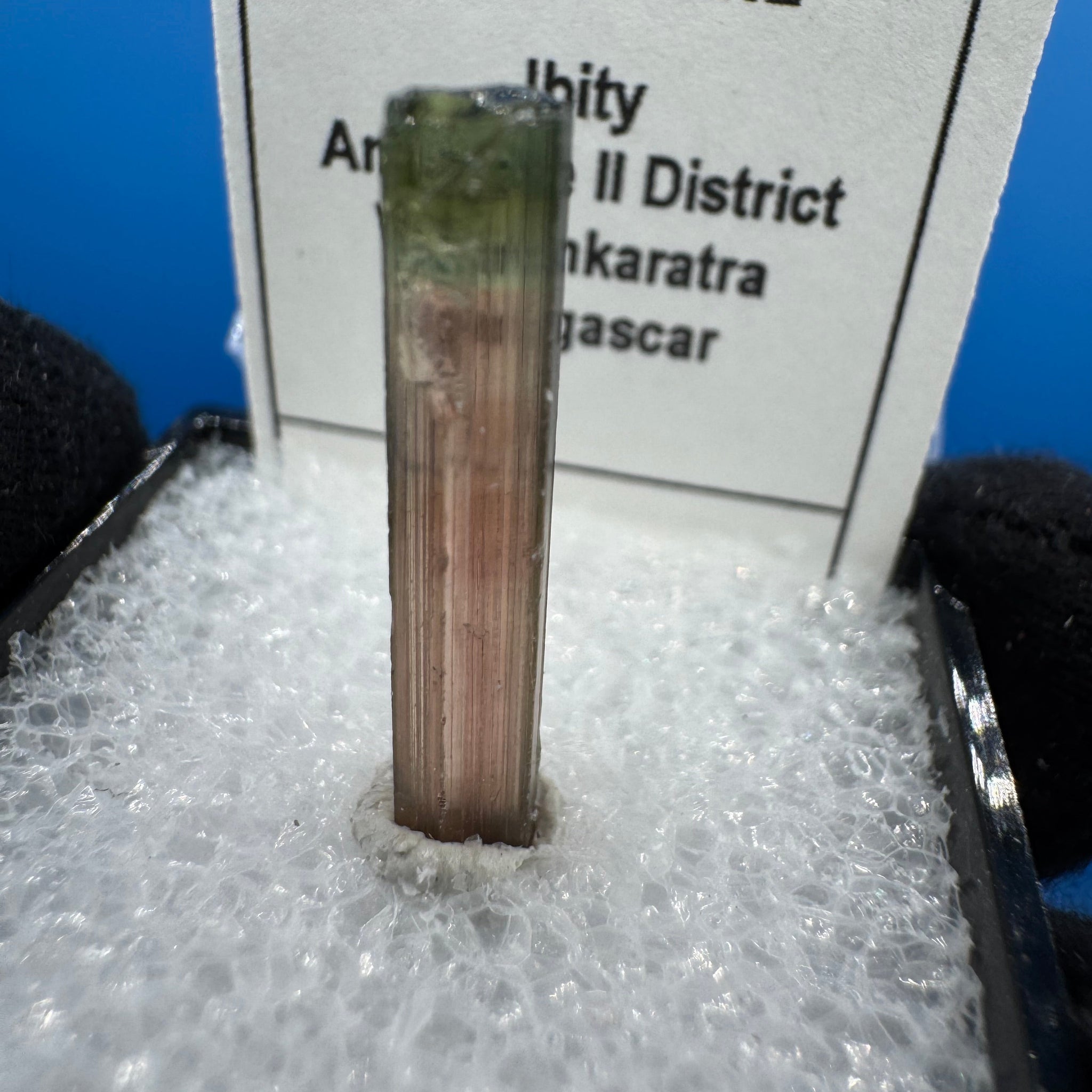 Watermelon Tourmaline Crystal - 1gm